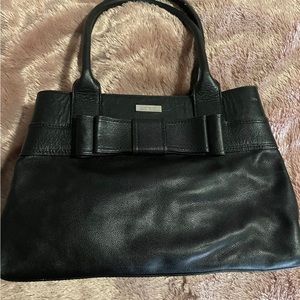 Kate Spade - Classic black leather